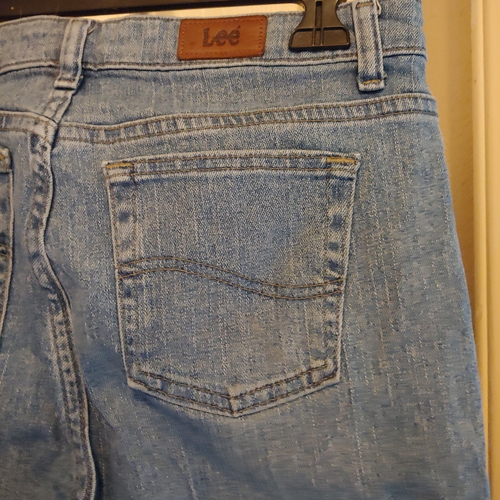 Lee Ladies Sz 10 Straight Leg Jeans - Picture 6 of 8